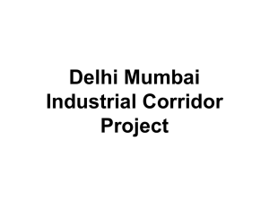 Delhi Mumbai Industrial Corridor Project