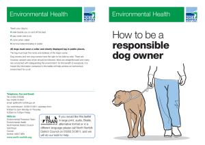 How to be a responsible Environmental Health