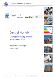 Central Norfolk  Strategic Housing Market Assessment 2015
