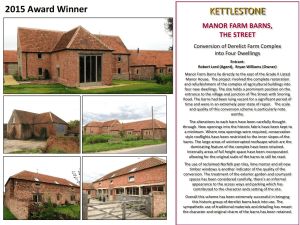 2015 Award Winner KETTLESTONE MANOR FARM BARNS, THE STREET