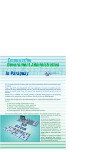 Empowering Government Administration in Paraguay