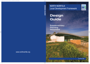 Design Guide NORTH NORFOLK Local Development Framework