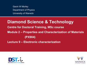 Diamond Science &amp; Technology