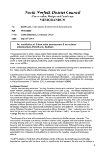 North Norfolk District Council MEMORANDUM Conservation, Design and Landscape