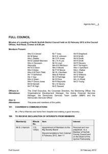 FULL COUNCIL