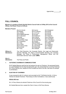 FULL COUNCIL