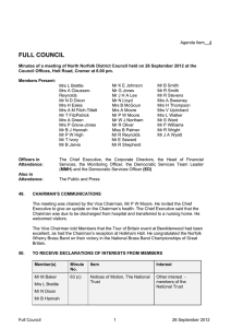 FULL COUNCIL