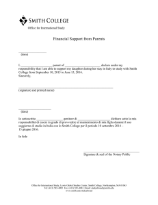 Financial Support from Parents