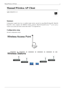 Manual:Wireless AP Client Summary