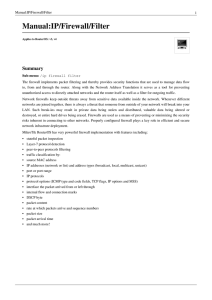 Manual:IP/Firewall/Filter Summary