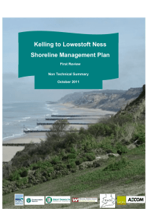 Kelling to Lowestoft Ness Shoreline Management Plan First Review Non Technical Summary