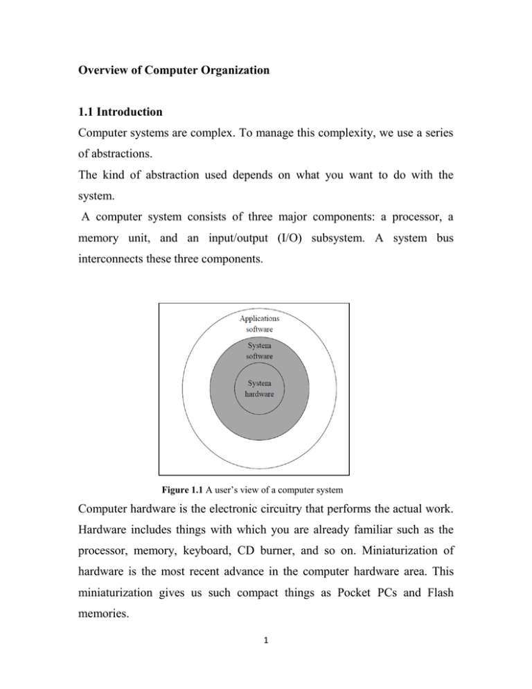 overview-of-computer-organization-1-1-introduction