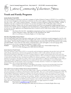 Youth and Family Programs