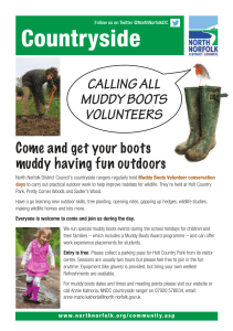 Countryside Come and get your boots muddy having fun outdoors