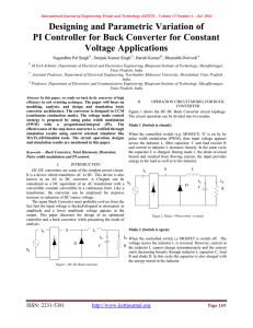 Designing and Parametric Variation of Voltage Applications