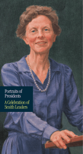 Portraits of Presidents A Celebration of Smith Leaders