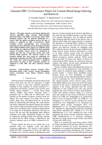 Gaussian DBC Co-Occurrence Matrix for Content-Based Image Indexing and Retrieval