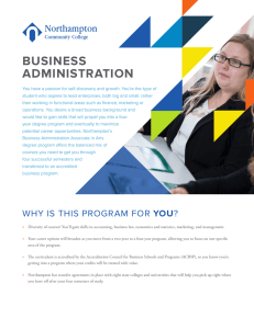 BUSINESS ADMINISTRATION