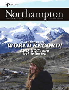 WORLD RECORD! students set AND  NCC’s own trek to the top