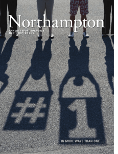 SHARE YOUR STORY “I’m impressed by how everyone I WWW.NORTHAMPTON.EDU/ALUMNI