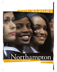 Northampton COMMUNITY COLLEGE / YEAR IN REVIEW 2009 / 2010