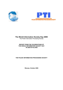 The World Information Society Day 2009