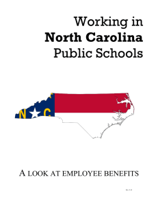 Working in Public Schools North Carolina A