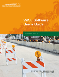 WISE Software Users Guide S2-R11-RW-2