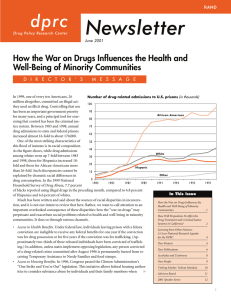 How the War on Drugs Influences the Health and