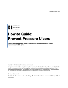 How-to Guide: Prevent Pressure Ulcers