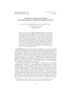 ANALYSIS OF THE 3DVAR FILTER FOR THE PARTIALLY OBSERVED LORENZ’63 MODEL