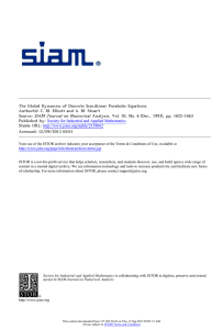 The Global Dynamics of Discrete Semilinear Parabolic Equations