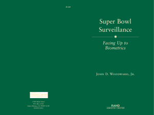 Super Bowl Surveillance Facing Up to Biometrics