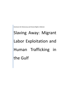 Slaving  Away:  Migrant Labor Exploitation and