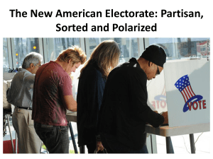 The New American Electorate: Partisan, Sorted and Polarized