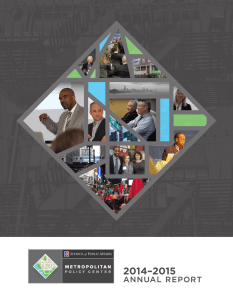 2014–2015 ANNUAL REPORT