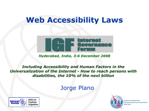 Web Accessibility Laws