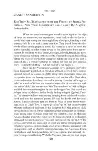 CANDIE SANDERSON R chman. (New York: Bloomsbury, 2012). 141pp. ISBN 978-1- 60819-898-6.