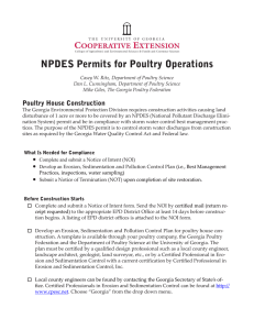 NPDES Permits for Poultry Operations