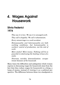 4. Wages Against Housework Silvia Federici 1974
