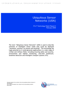 Ubiquitous Sensor Networks (USN)