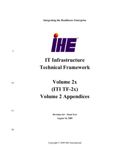 IT Infrastructure Technical Framework  Volume 2x