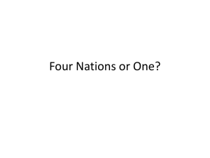 Four Nations or One?