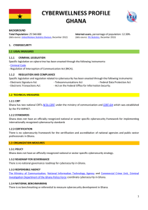 CYBERWELLNESS PROFILE GHANA