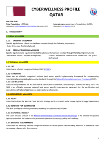 CYBERWELLNESS PROFILE QATAR