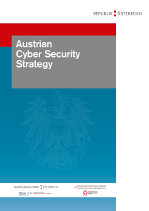 Austrian Cyber Security Strategy