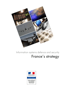 France’s strategy Information systems defence and security