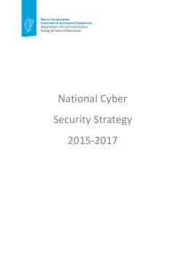 National Cyber Security Strategy 2015-2017