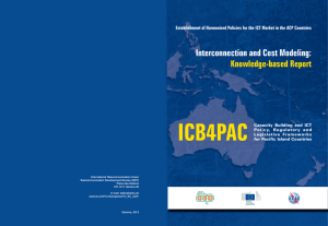 ICB4PAC Interconnection and Cost Modeling: Knowledge-based Report