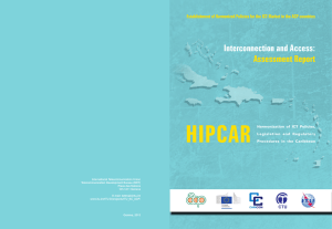 HIPCAR  Interconnection and Access: Assessment  Report